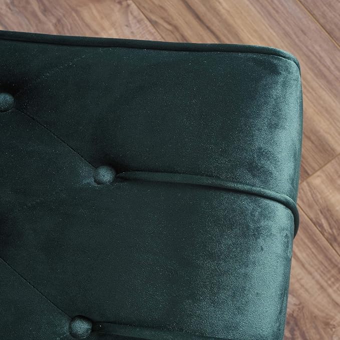 Christopher Knight Home Rafaela Modern Glam Tufted Velvet Chaise Lounge - Image 7