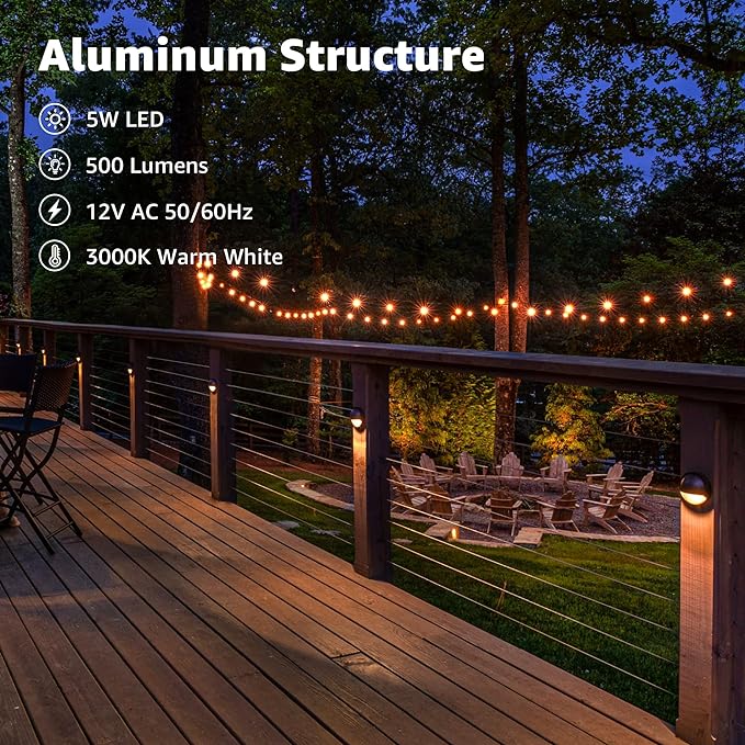 SUNVIE Low Voltage Deck Lights - Image 3