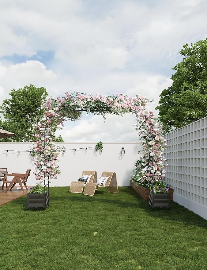 94.5 Inch Garden Arch Trellis - Image 6