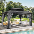 YITAHOME 12x16ft Hardtop Gazebo by YITAHOME