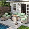 7-Piece Outdoor Patio Furniture Set by MuphyersPatioFurniture