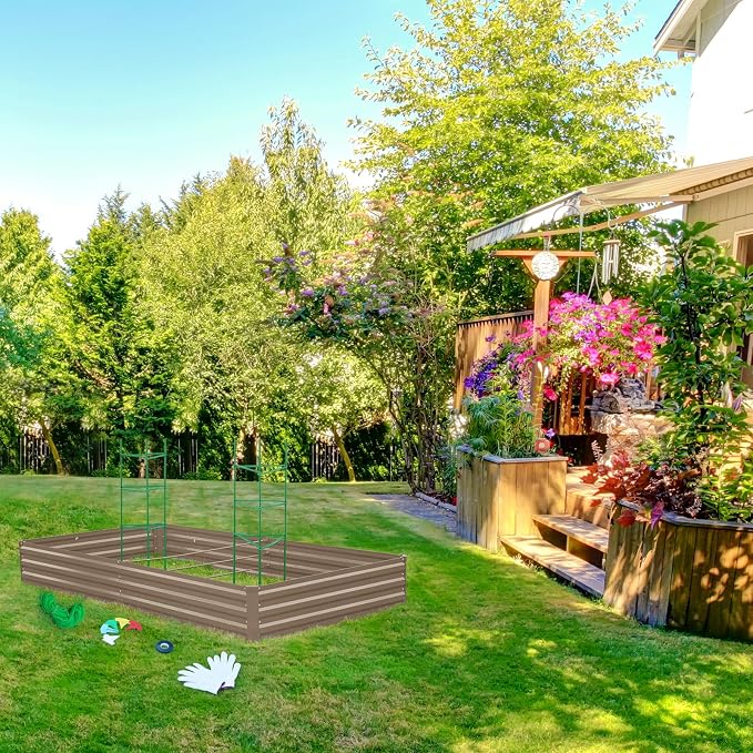 ONCEMORE Galvanized Raised Garden Bed - Image 6