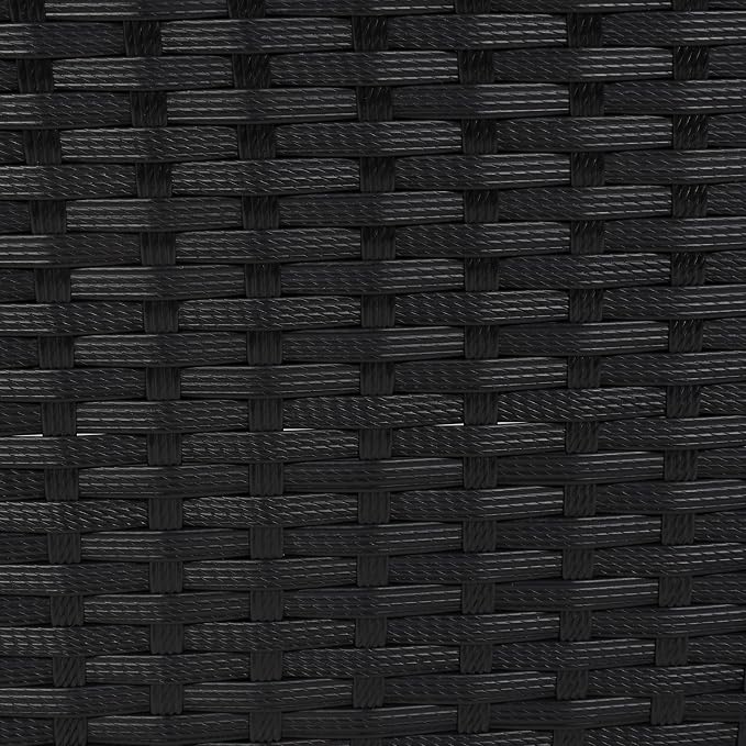 SAFAVIEH Outdoor Collection Diona Black/Grey Cushion Sectional Set - Image 6