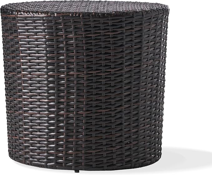 Christopher Knight Home Keaton Wicker Barrel Side Table by ChristopherKnightHome