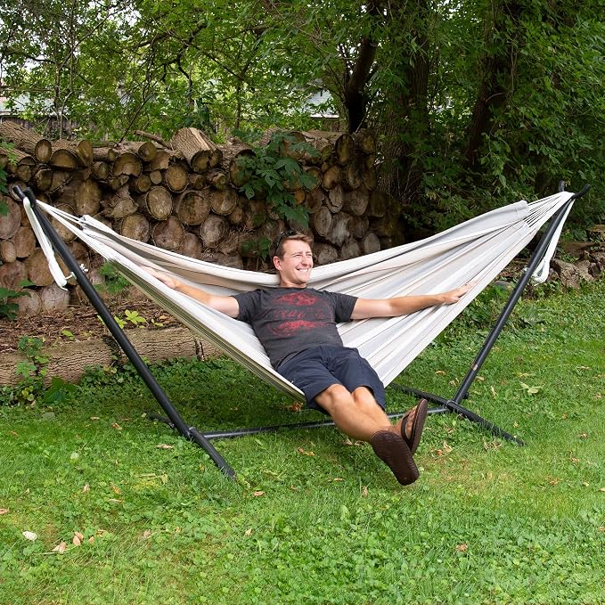 Vivere Double Sunbrella Hammock - Image 6