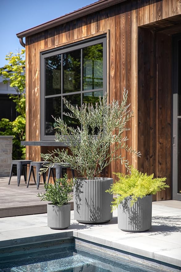 Veradek Demi Series Set of 3 Round Planters - Image 3