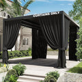 Gazebo Universal Replacement Privacy Curtain, 4-Panels Sidewall Curtains by WelcometoKimunukStore