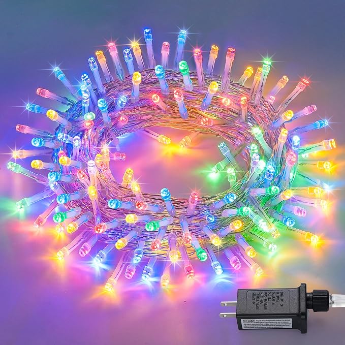 JMEXSUSS 150 LED Christmas Lights Indoor Outdoor Waterproof, 59 ft Connectable by JMEXSUSS