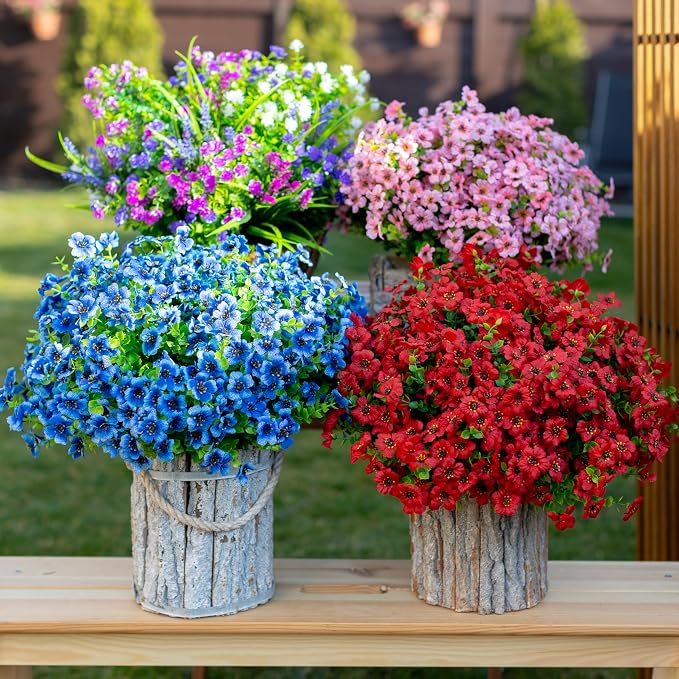 Artificial Flowers for Outdoors Fake Plants - Image 3