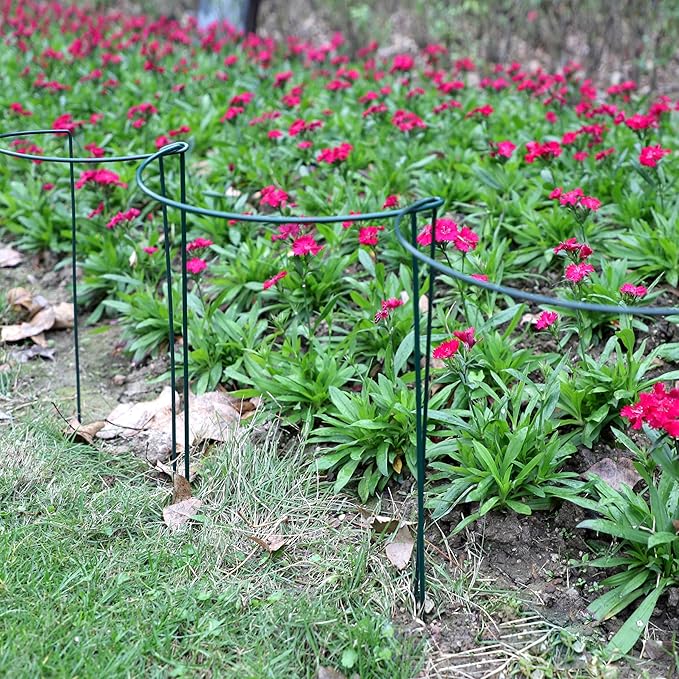TCBWFY 10 Pack Garden Plant Support Stakes, Plant Supports - Image 6