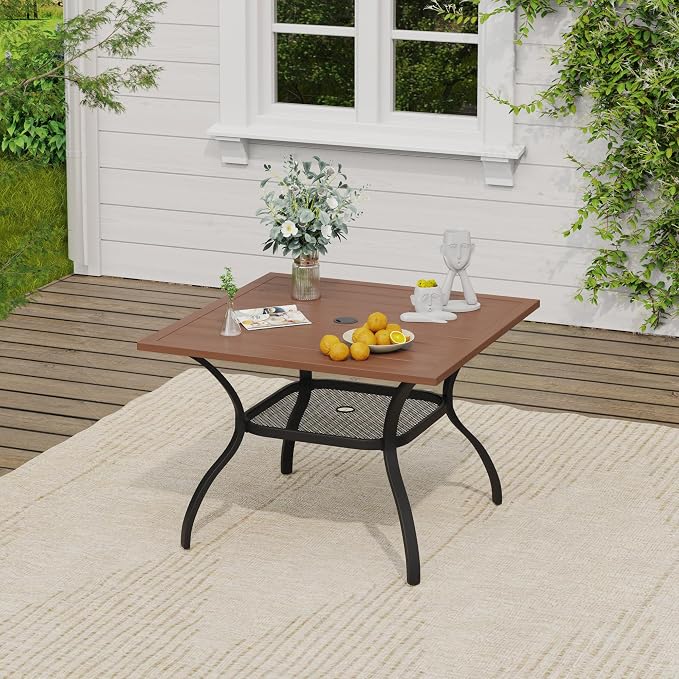VICLLAX Outdoor Patio Dining Table - Image 4