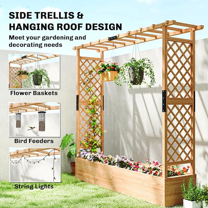 Outsunny Raised Garden Bed - Image 4