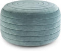 SIMPLIHOME Vivienne Round Pouf by SimpliHome
