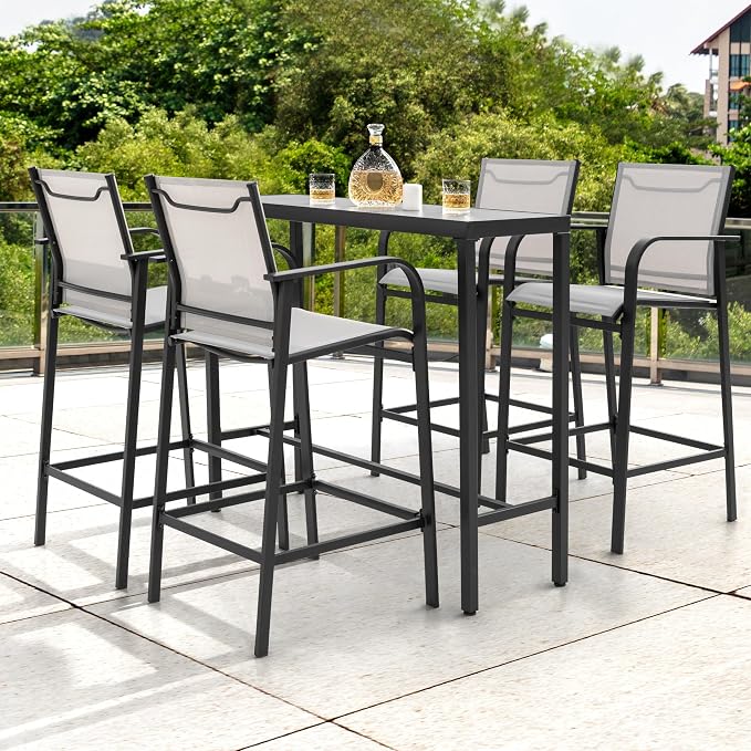 NUU GARDEN 5-Piece Outdoor Bar Set - Image 2