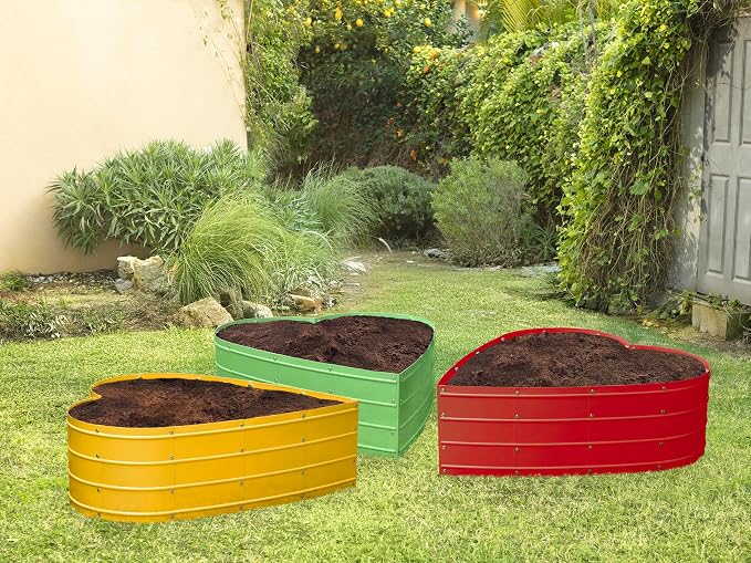 Plant & Plot Galvanized Raised Garden Beds Outdoor // Planter Raised Beds - Image 3