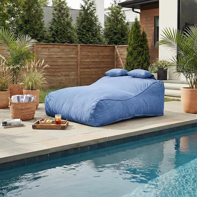 Merax Outdoor Bean Bag Chair Sun Lounger - Image 3