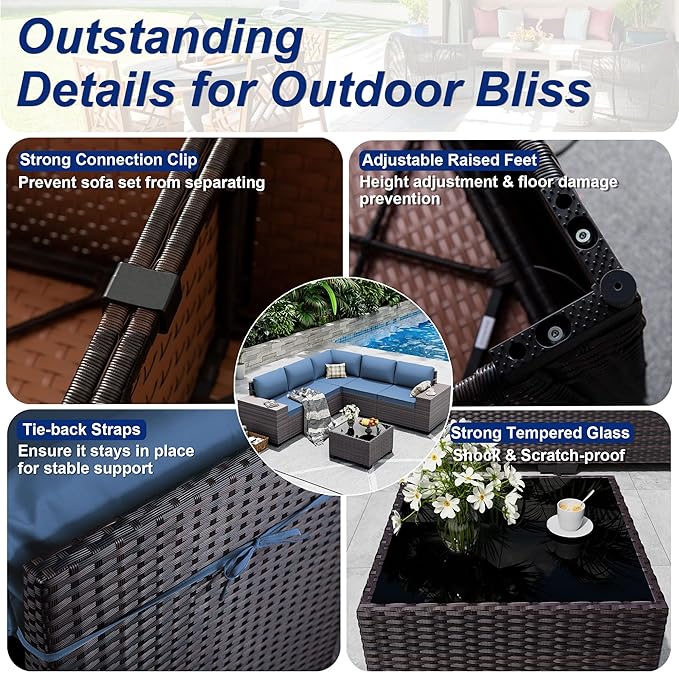 Outdoor Patio Furniture Set - Image 7