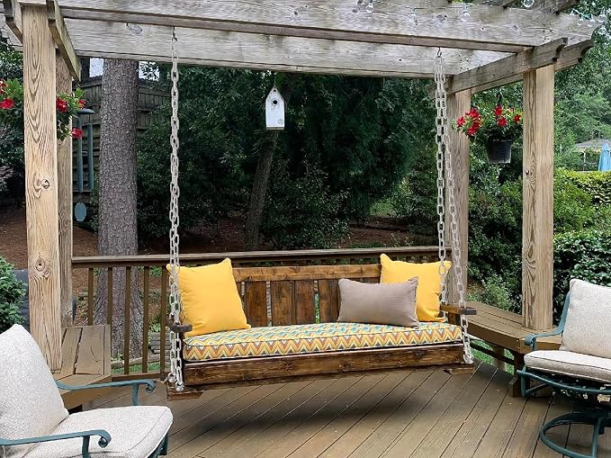 Heavy Duty 9.8 Ft Porch Swing Hanging Chain Kit - Image 6