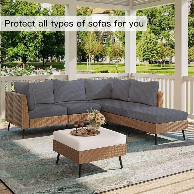 Outdoor Cushion Covers Set, Replacement - Image 4