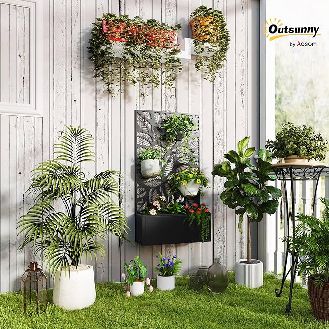 Outsunny Metal Raised Garden Bed - Image 2