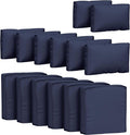 14 Pcs Outdoor Cushion Covers Patio Cushion Slipcovers Replacement Splash Proof by Pakunoda