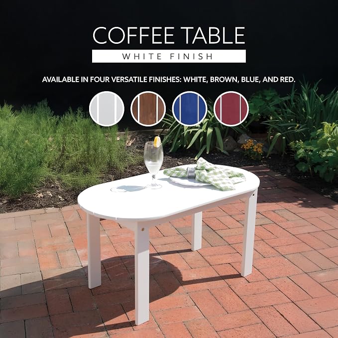 Linon Jayde Adirondack Coffee Table - Image 6