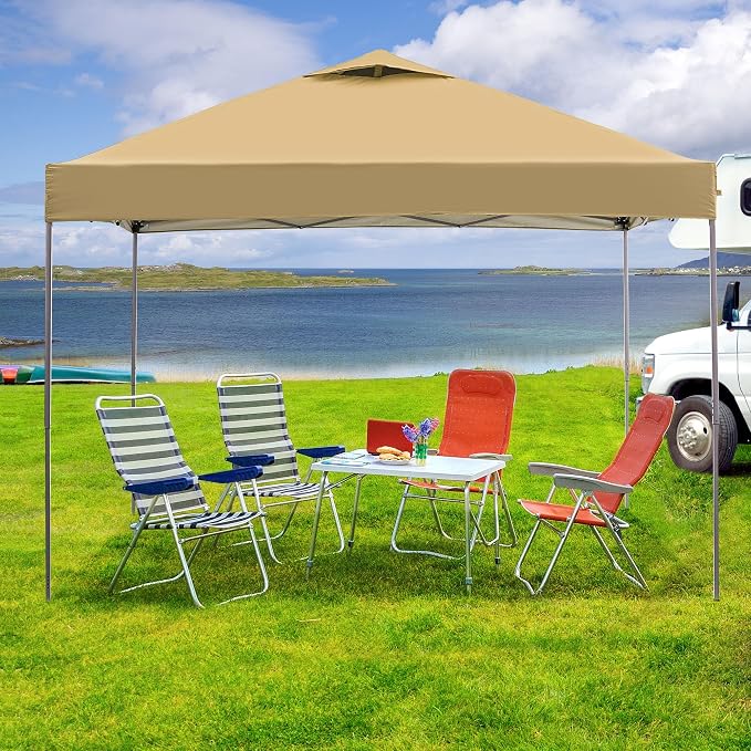 GDY 10x10 Pop Up Canopy Tent, Outdoor Canopy, Patio Tent, Commercial Instant - Image 6