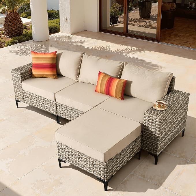 ovios 4-Piece Patio Furniture Set by OVIOS