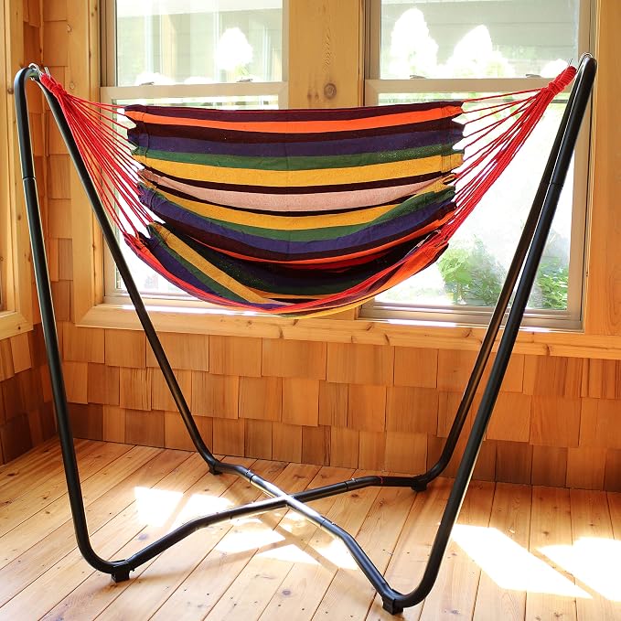 Sunnydaze Hanging Hammock Chair - Image 5