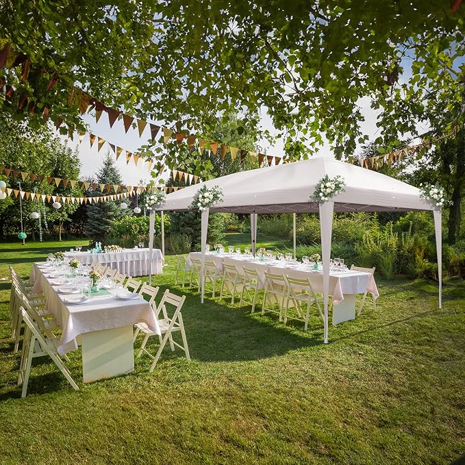 Outvita 10x20ft Pop Up Canopy Tent, Outdoor Instant Shelter Folding Canopy - Image 8