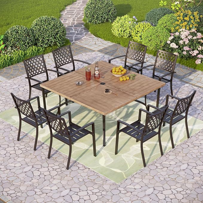 PHI VILLA Large Outdoor Patio Table - Image 2