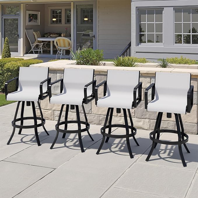 Crestlive Products Outdoor Swivel Bar Stools - Image 8
