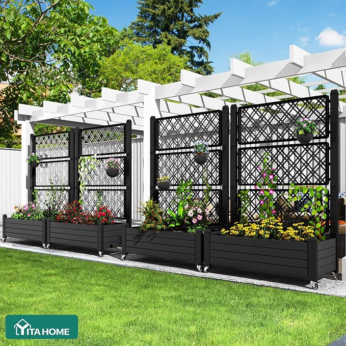 YITAHOME 3.6x1.5x5 FT Planter Box Trellis - Image 2