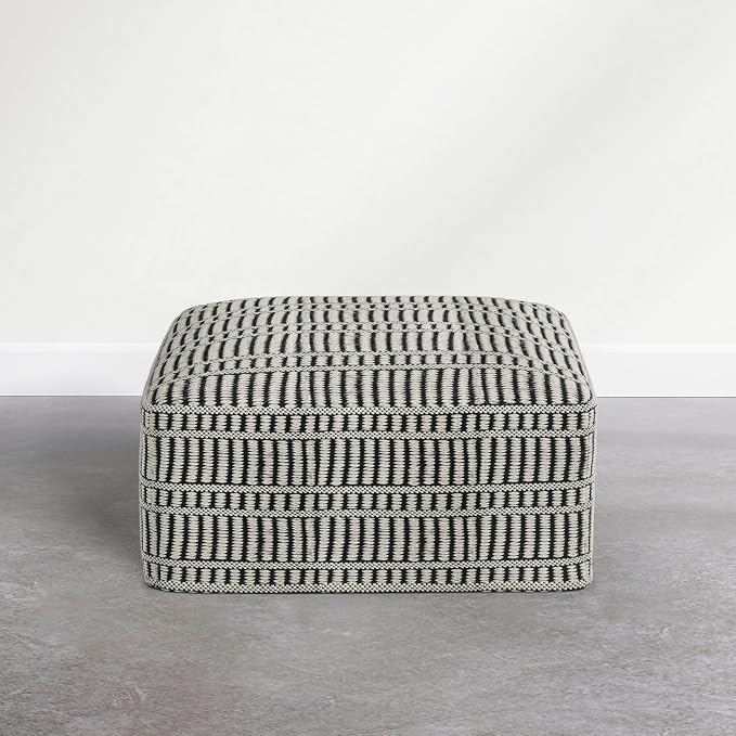 SIMPLIHOME Safford Square Pouf - Image 5