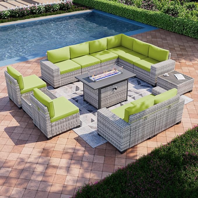 13-Piece Outdoor Patio Furniture Set by MuphyersPatioFurniture