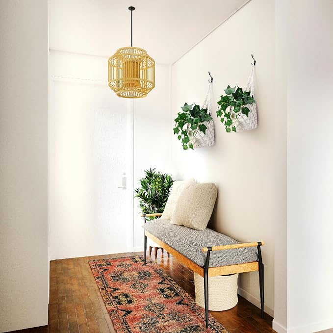 2 Packs Hanging Planters for Indoor Plants up to 6 in., Wall Plant Holder | - Image 8