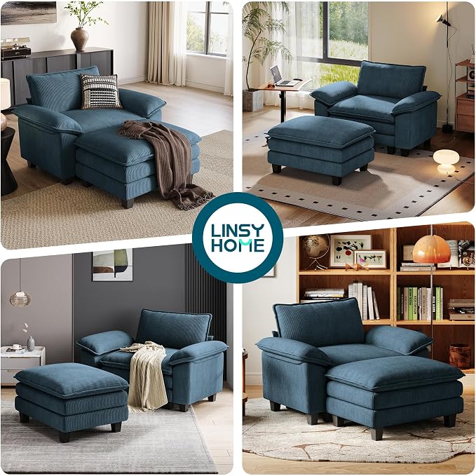LINSY HOME Cloud Sofa Accent Chair - Image 6