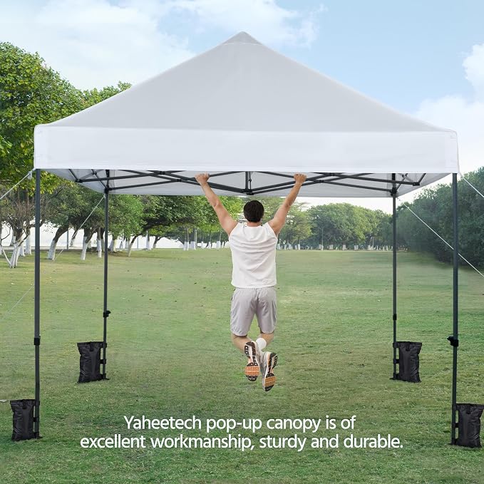 Yaheetech Canopy Tent, Commercial Instant Heavy Duty Canopy, 500D Waterproof - Image 2