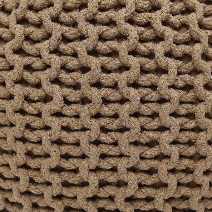 REDEARTH · Round Pouf Ottoman - Image 7