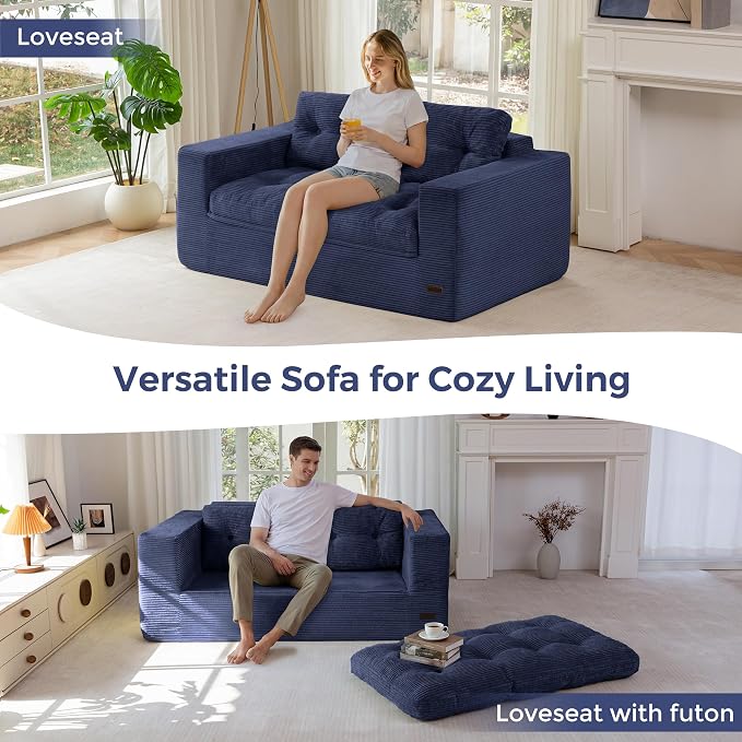 MAXYOYO 63" Loveseat Sofa Couch - Image 3