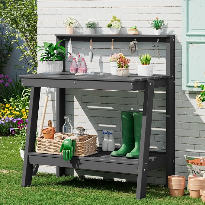 SERWALL Potting Bench Outdoor by SERWALL
