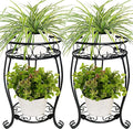 2 Pack 19.2 inch Metal Plant Stand Rack by alleegold
