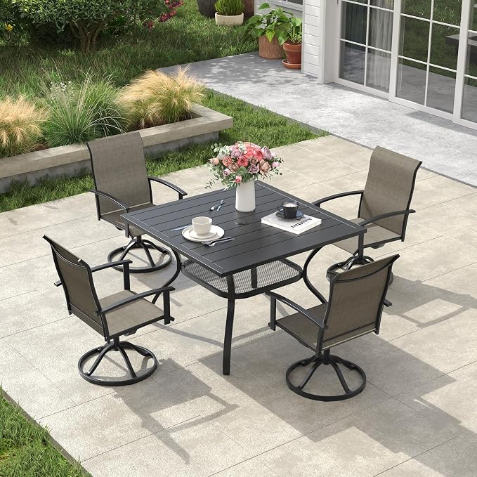 VICLLAX Outdoor Patio Dining Table - Image 6