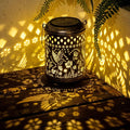 Christmas Outdoor Decor Solar Lanterns Hanging Waterproof, Solar Lights Metal by Suncket