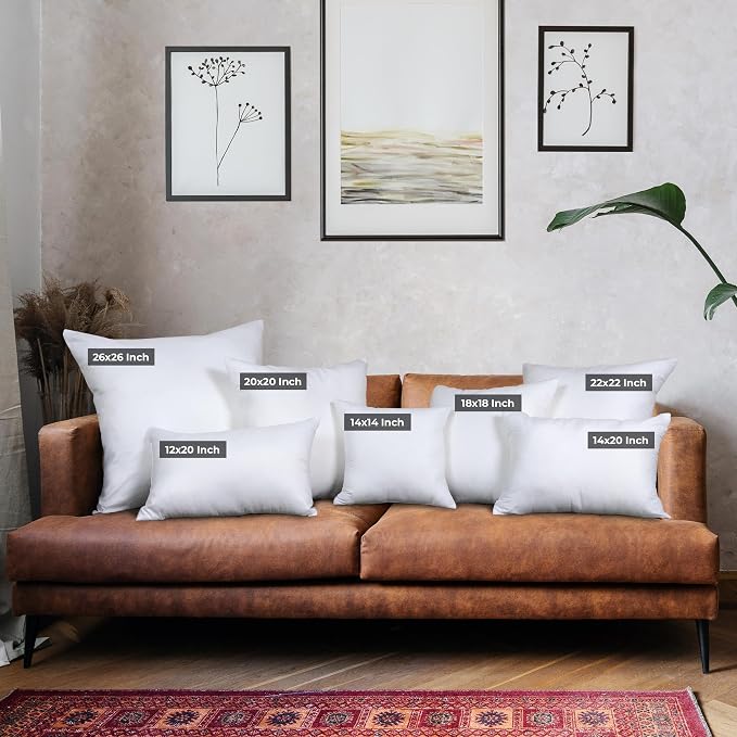 Utopia Bedding Throw Pillows – 22 x 22 Inches Down Alternative Pillows - Image 2