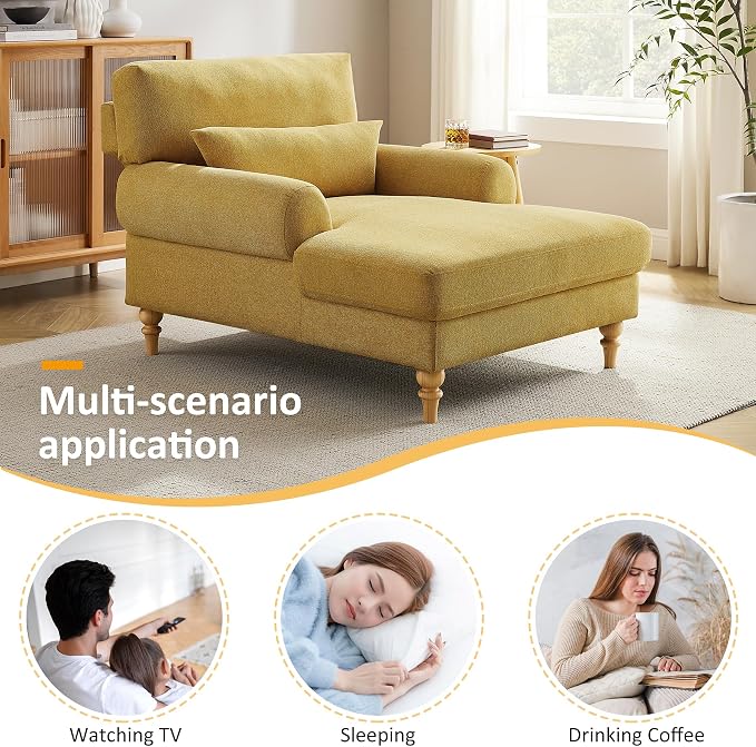 Modern Chaise Lounge Chair - Image 5