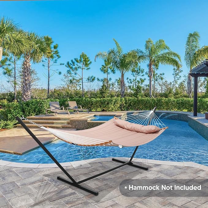 SUNCREAT 12 FT Heavy Duty Hammock Stand, Portable Hammock Stand, 475 lbs - Image 2