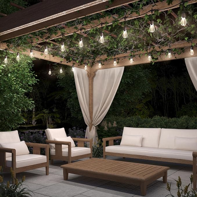 artika Blaze 20 LED Bulbs 42 ft Outdoor Solar String Lights - Image 2