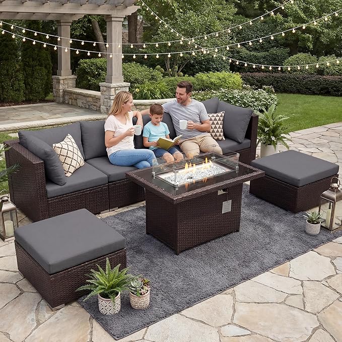 NICESOUL Extra Large Size Patio Furniture Set - Image 2