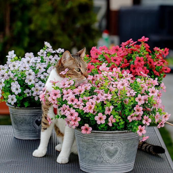 Artificial Flowers for Outdoors Fake Plants - Image 6